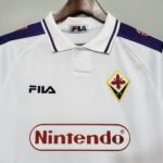 Camisa Retrô Fiorentina Away 1998/99 Branca Fila - Imagem 2