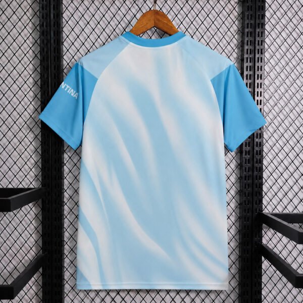 Camisa Seleção Argentina Pré-Jogo Versão Torcedor Messi - Imagem 2