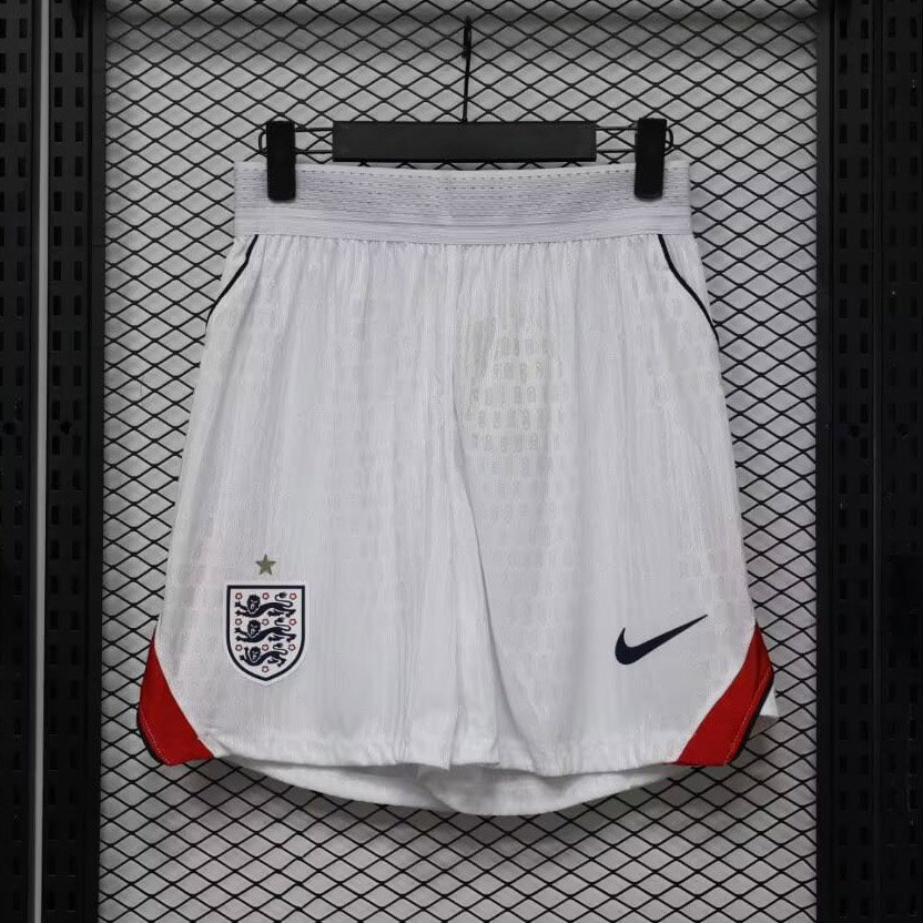 2026 England Home 1 Player Version Soccer Shorts 1_ZT Short Calção Inglaterra Home Versão Jogador 26/27 Nike - Imagem 1