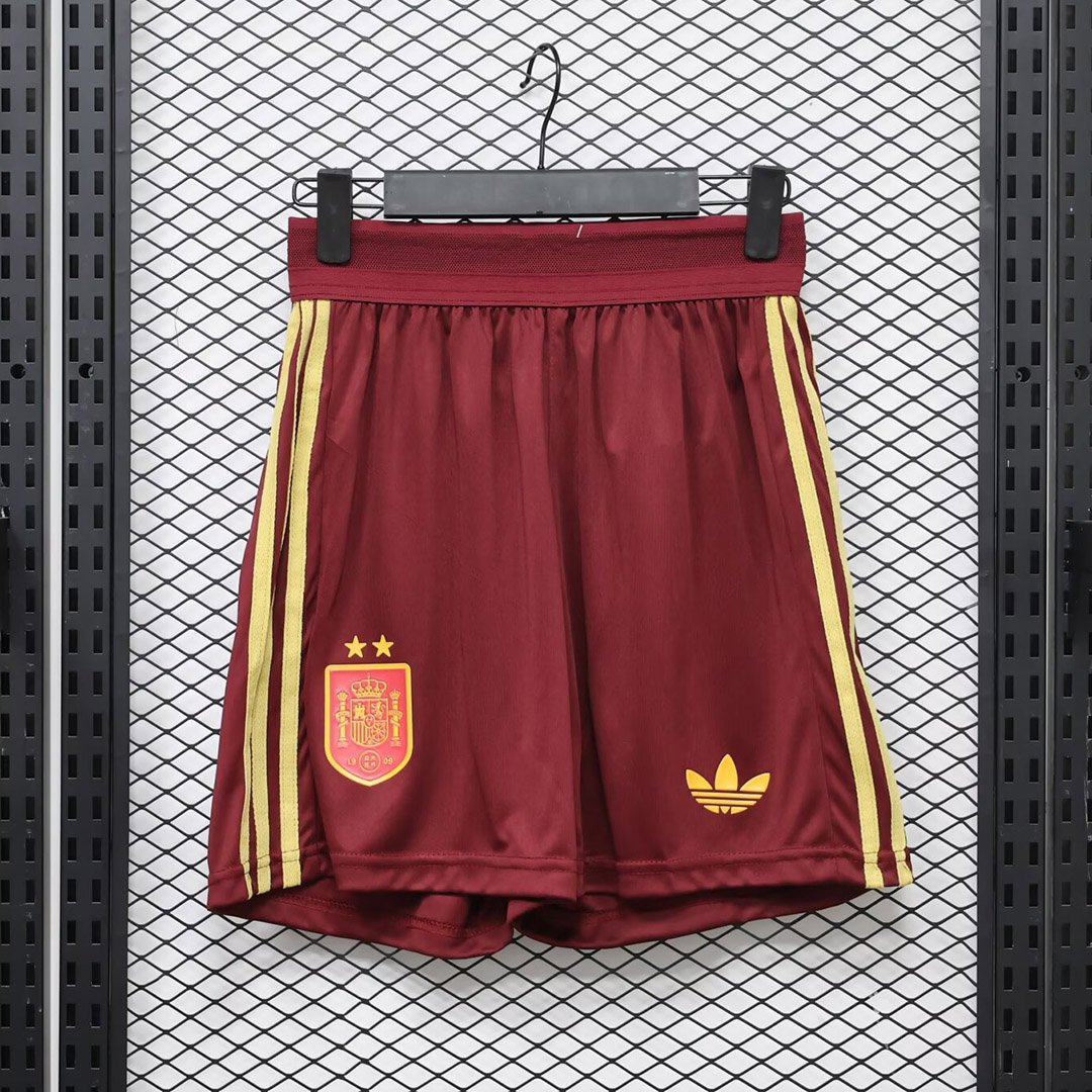 2026-Spain-Thirrd-Player-Version-Soccer-Shorts-1 Short Calção Espanha Away Versão Jogador 26/27 Adidas - Imagem 1