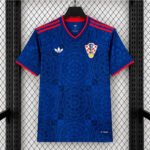 Camisa Seleção Croácia Away Versão Torcedor 2027 Azul Nike