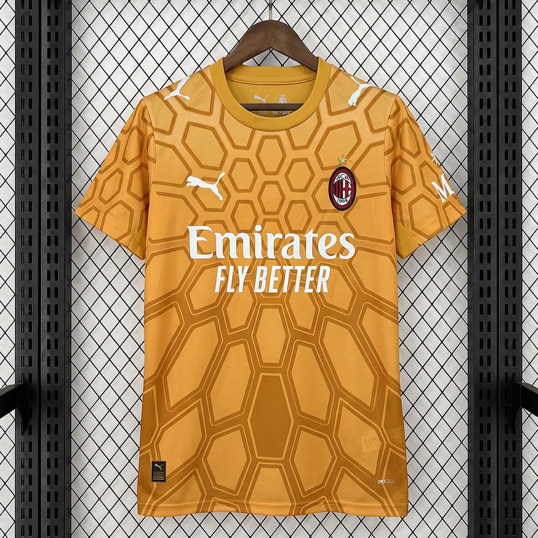 Camisa Milan Goleiro Home Versão Torcedor 2026/27 Laranja Puma
