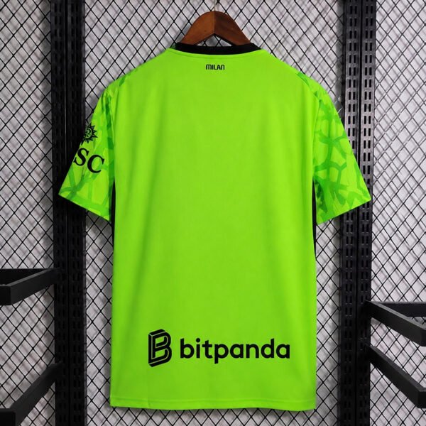 Camisa Milan Goleiro Third Versão Torcedor 2026/27 Verde Puma - Imagem 2