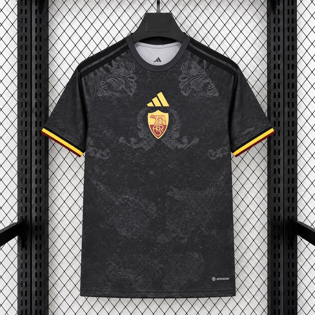 2627-AS-Roma-Third-Soccer-Jersey-1_langte Camisa Roma Third Versão Torcedor 2026/27 Adidas - Imagem 1
