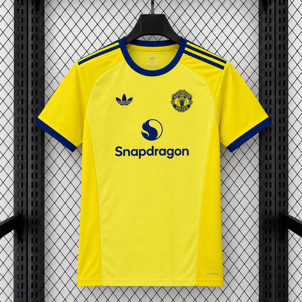 Camisa Manchester United Goleiro Home Versão Torcedor 2026/27 Adidas