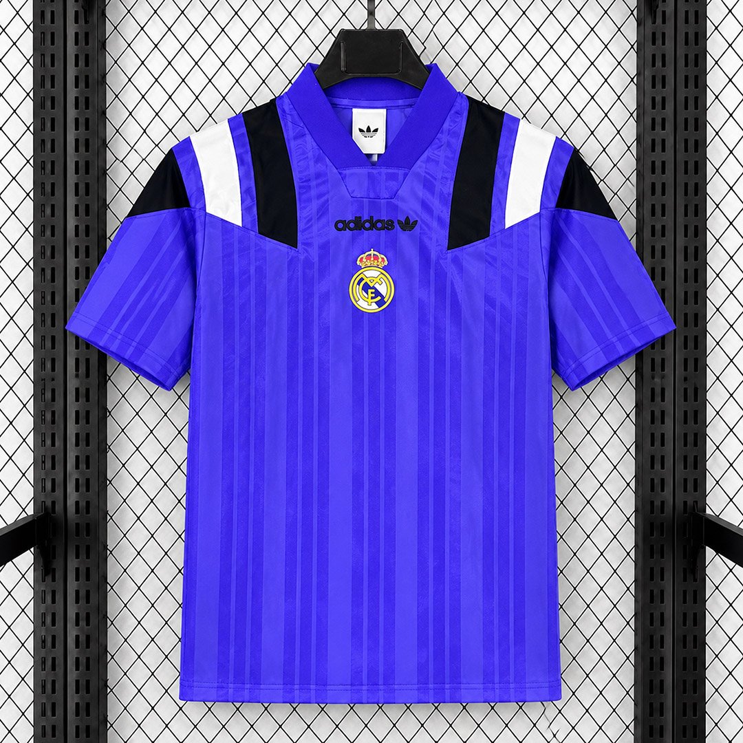 Camisa Real Madrid EQT Versão Torcedor 2026/27 Roxa Adidas