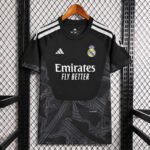 Camisa Real Madrid Goleiro Home Versão Torcedor 2026/27 Preta Adidas
