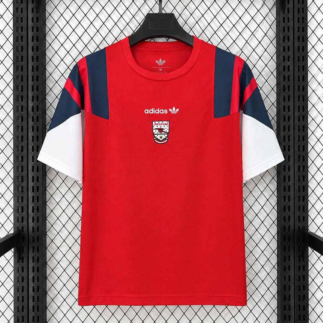26_27-Arsenal-EQT-Red-Soccer-Jersey-0 Camisa Arsenal EQT Versão Torcedor 2026/27 Vermelha Adidas - Imagem 1