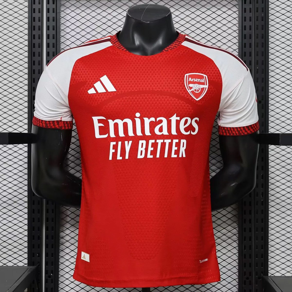 Camisa Arsenal Home Versão Jogador 2026/27 Vermelha Adidas