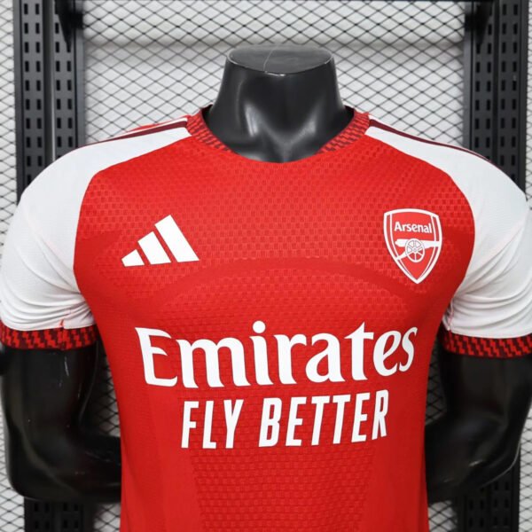Camisa Arsenal Home Versão Jogador 2026/27 Vermelha Adidas - Imagem 2