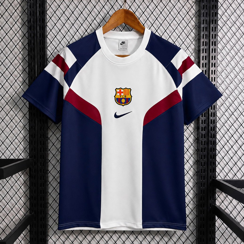 Camisa Barcelona Trefoil Retrô Versão Torcedor 2026/27 Nike