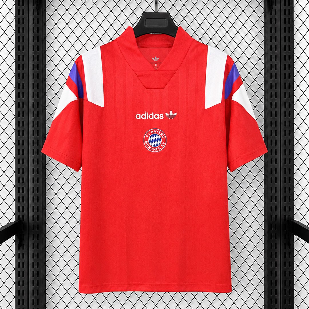 Camisa Bayern Muniche EQT Versão Torcedor 2026/27 Vermelha Adidas