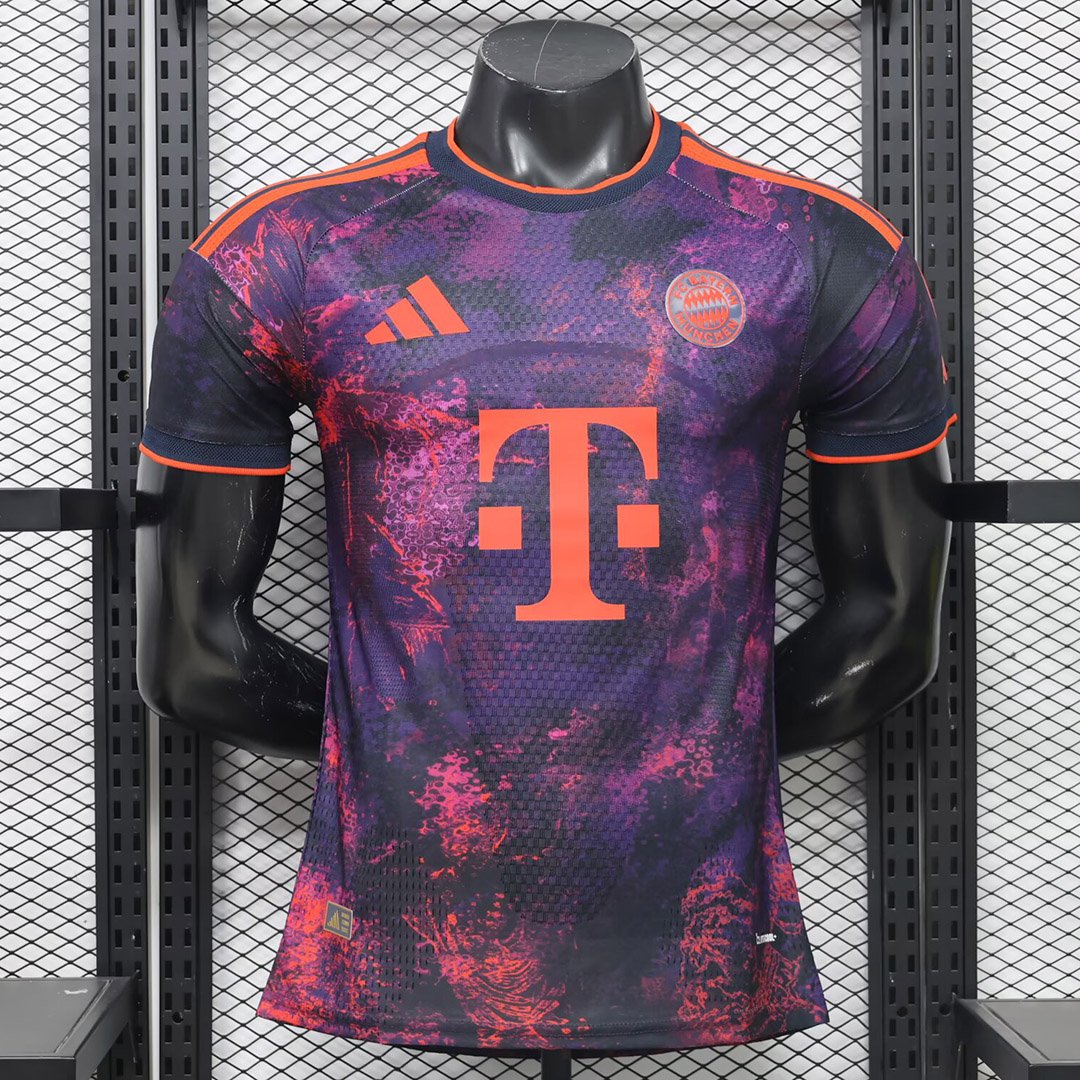 26_27-Bayern-Munich-Third-Player-Version-Soccer-Jersey-1 Camisa Bayern Muniche Third Versão Jogador 2026/27 Adidas - Imagem 1