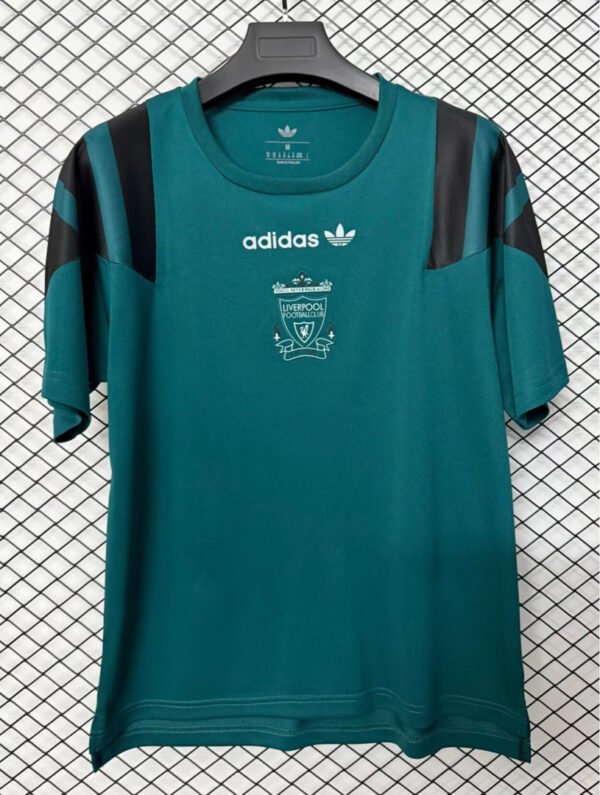 Camisa Liverpool EQT Versão Torcedor 2026/27 Verde Adidas - Imagem 2