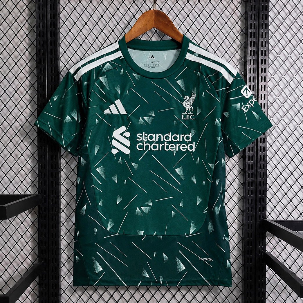 Camisa Liverpool Goleiro Home Versão Torcedor 2026/27 Verde Adidas