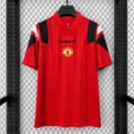 Camisa Manchester United EQT Versão Torcedor 2026/27 Vermelha Adidas