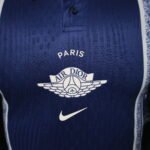 Camisa PSG Paris Saint-Germain Christian Dior Versão Jogador 2026 Azul Nike - Imagem 3