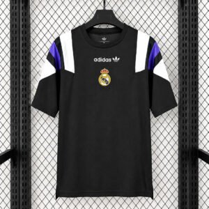 Camisa Real Madrid EQT Versão Torcedor 2026/27 Preta Adidas