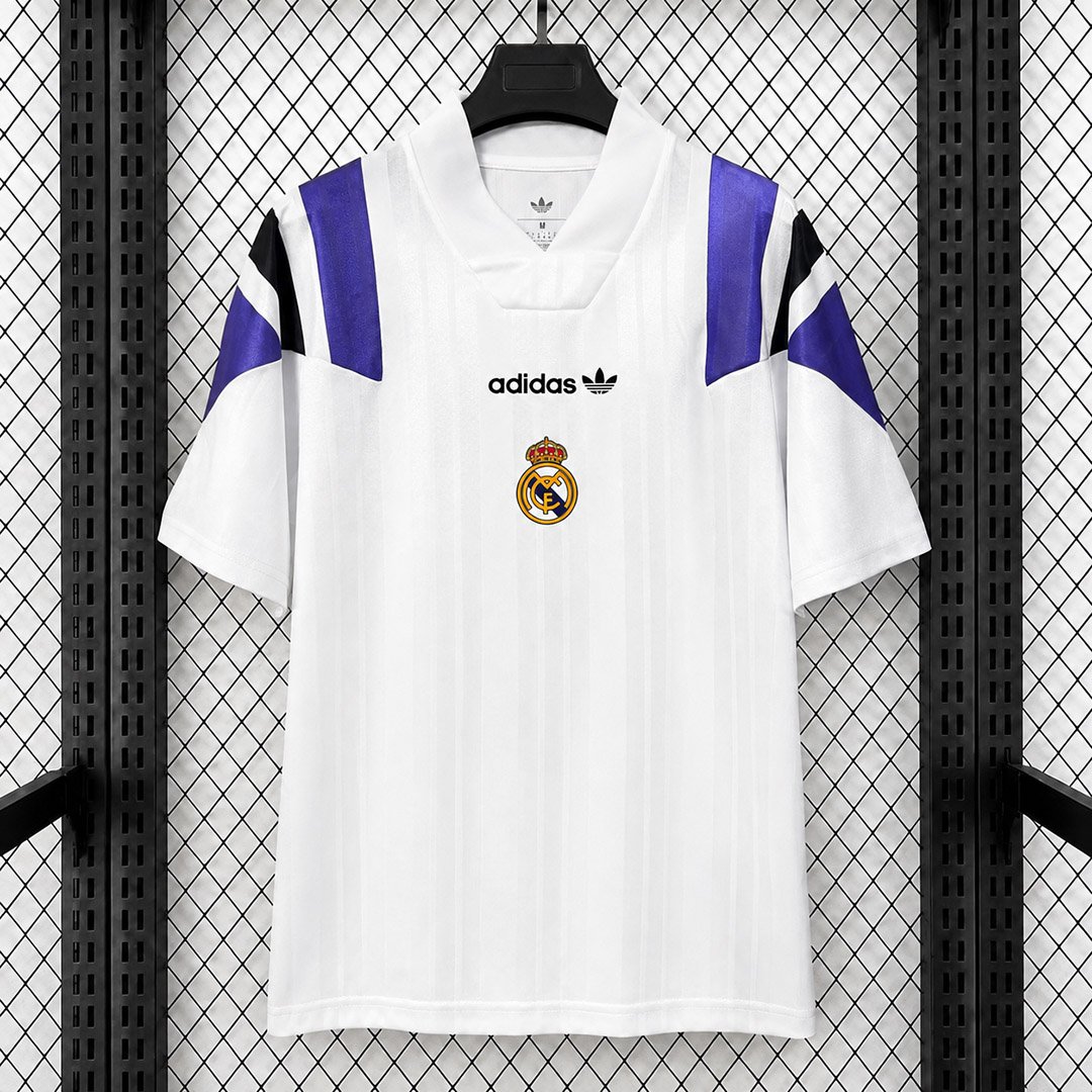 Camisa Real Madrid EQT Versão Torcedor 2026/27 Branca Adidas