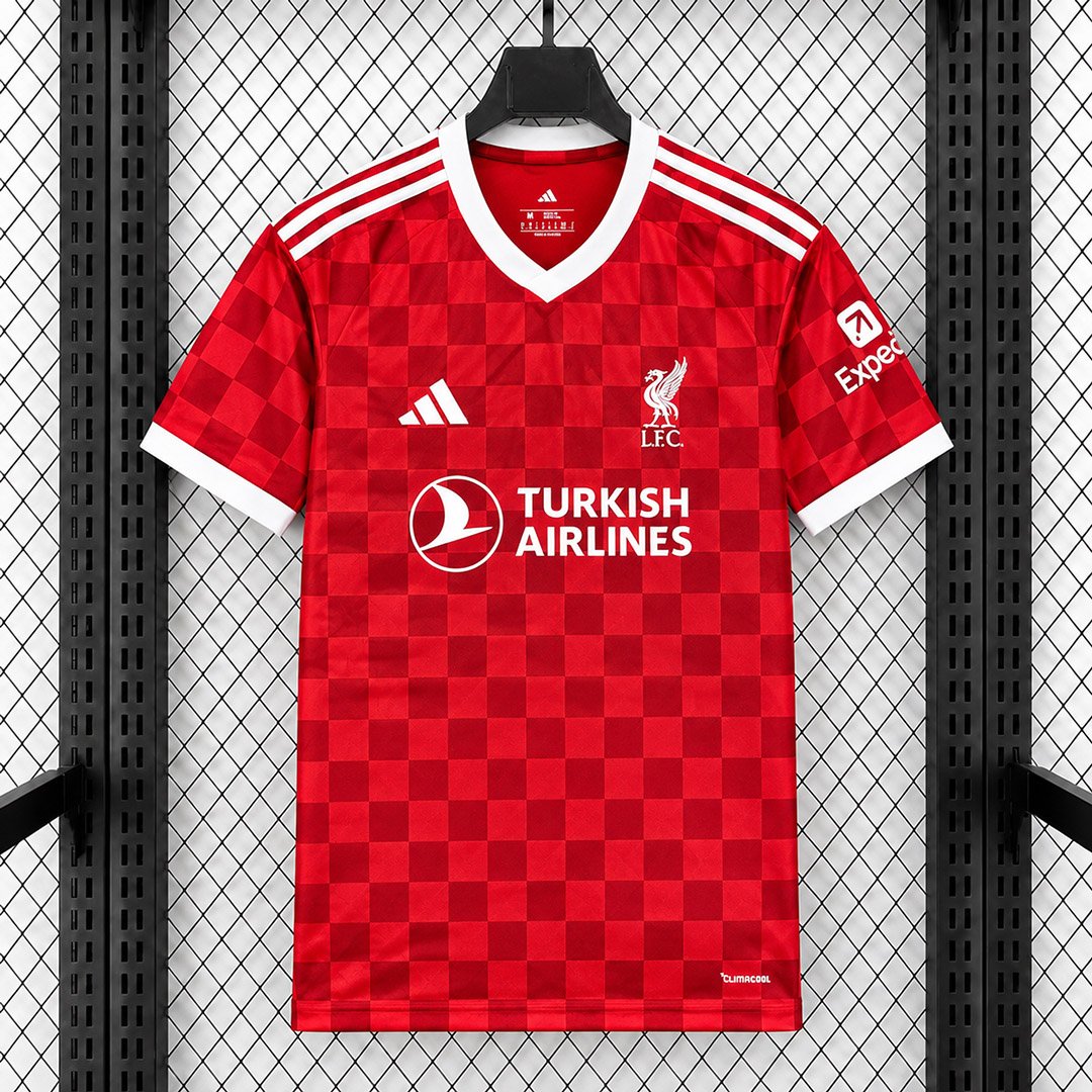 2728-Liverpool-Home-Soccer-Jersey-1_hongfa Camisa Liverpool Home Versão Torcedor 2027/28 Vermelha Adidas - Imagem 1
