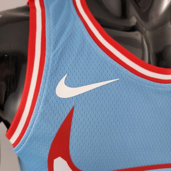 Camiseta Regata NBA Chicago Bulls Michael Jordan 23 City Edition Swingman 2020 Nike - Imagem 5