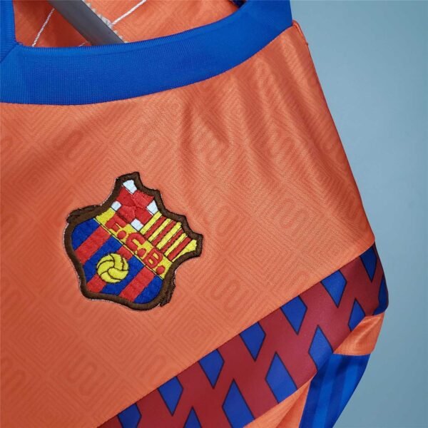 Camisa Rêtro Barcelona Away Versão Torcedor 1991/1992/1993 - Imagem 5