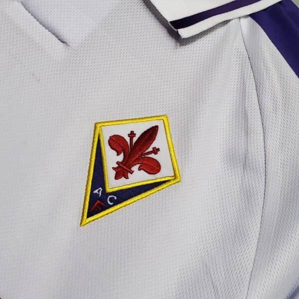 Camisa Retrô Fiorentina Away 1998/99 Branca Fila - Imagem 5