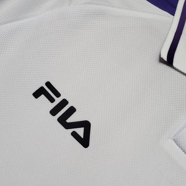 Camisa Retrô Fiorentina Away 1998/99 Branca Fila - Imagem 4