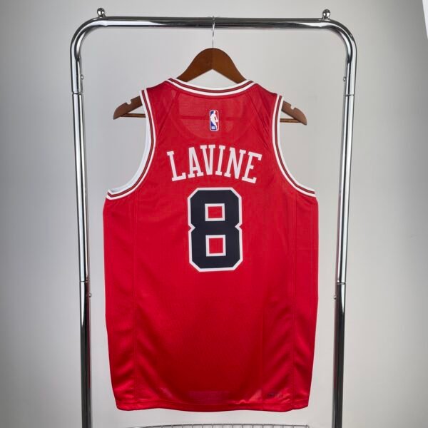 Camiseta Regata NBA Chicago Bulls Icon Edition Swingman 2026 Vermelha Nike - Imagem 2