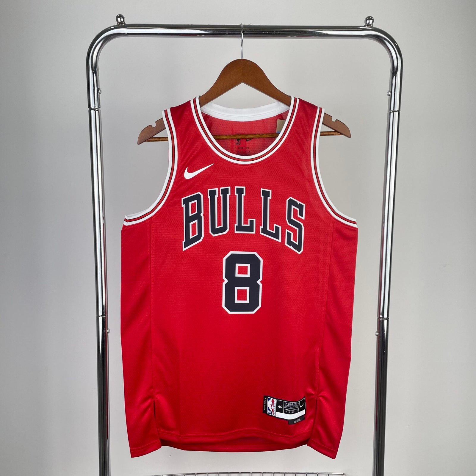Camiseta Regata NBA Chicago Bulls Icon Edition Swingman 2026 Vermelha Nike
