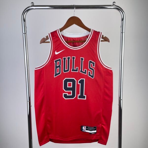 Camiseta Regata NBA Chicago Bulls Icon Edition Swingman 2026 Vermelha Nike - Imagem 10