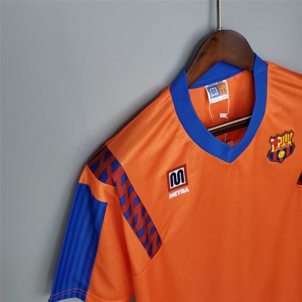Camisa Rêtro Barcelona Away Versão Torcedor 1991/1992/1993 - Imagem 3
