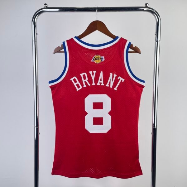 Camiseta Regata NBA All-Star Kobe Bryant 8 Mitchell & Ness Vermelha 2003 - Imagem 6