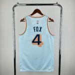 Camiseta Regata NBA Santo Antonio Sturs De'Aaron Fox 4 City Edition Swingman 2025 Nike - Imagem 5