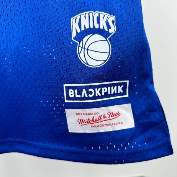 Camiseta Regata NBA  New York Knicks Blackpink - Mitchell & Ness Azul 2025/26 - Imagem 5