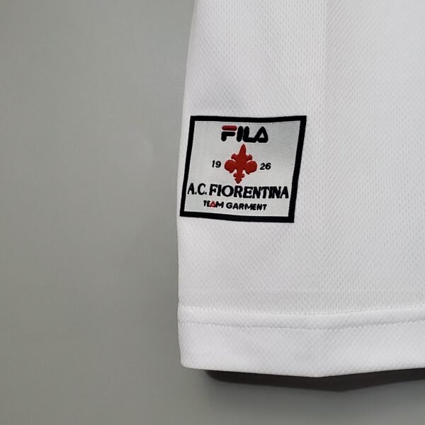 Camisa Retrô Fiorentina Away 1998/99 Branca Fila - Imagem 6