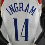 Camiseta Regata NBA New Orleans Pelicans Brandon Ingram 14 City Edition Swingman 2021 Nike - Imagem 8