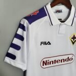 Camisa Retrô Fiorentina Away 1998/99 Branca Fila - Imagem 3