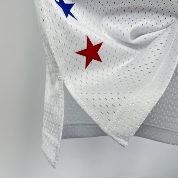Camiseta Regata NBA All-Star Michael Jordan 23 Mitchell & Ness Branca 2003 - Imagem 5