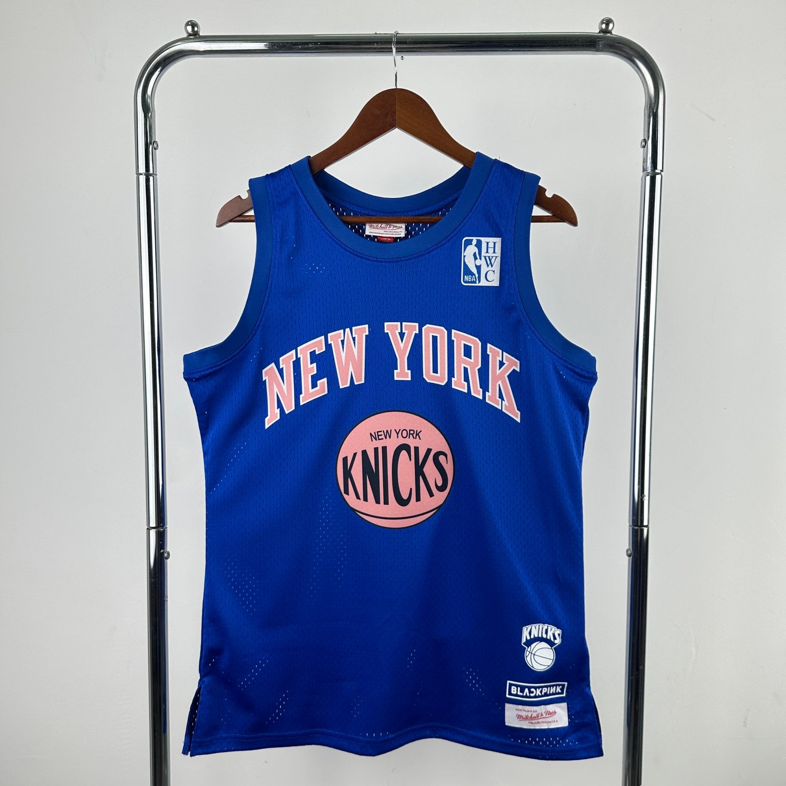 Camiseta Regata NBA  New York Knicks Blackpink - Mitchell & Ness Azul 2025/26