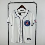 Camisa PSG Paris Saint-Germain Baseball MLB 2026 Branca Nike - Imagem 3