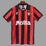 Camisa Retrô Milan Home 1993/1994 Lotto