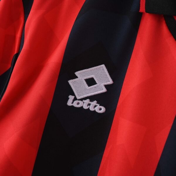 Camisa Retrô Milan Home 1993/1994 Lotto - Imagem 4