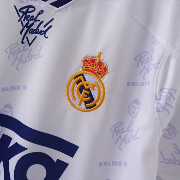 Camisa Retrô Real Madrid Home 1994/1995/1996 Kelme - Imagem 3