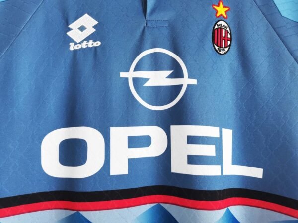 Camisa Retrô Milan 4Th 1995/1996 Lotto - Imagem 3