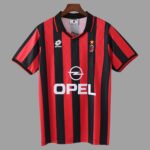 Camisa Retrô Milan Home 1995/1996 Lotto