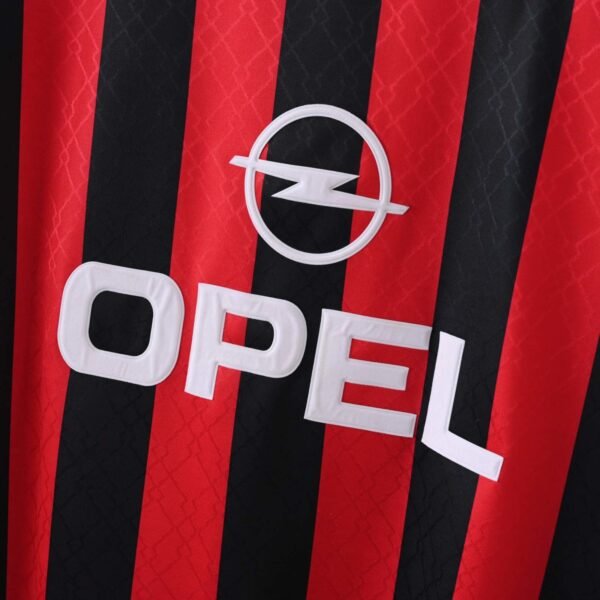 Camisa Retrô Milan Home 1995/1996 Lotto - Imagem 3
