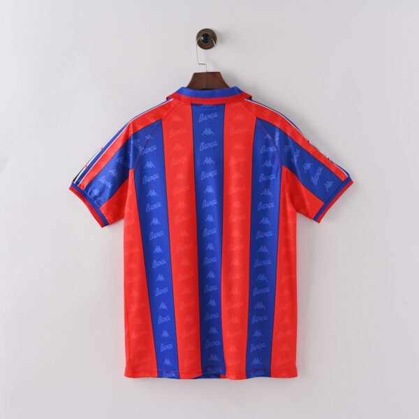 Camisa Rêtro Barcelona Home Versão Torcedor 1995/1996/1997 Kappa - Imagem 7