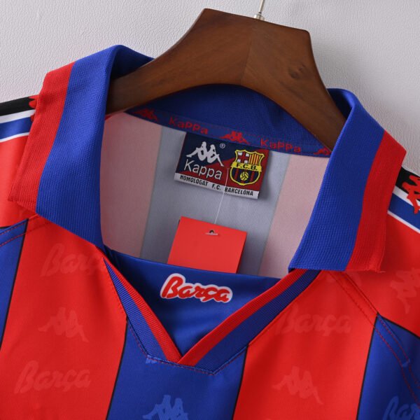 Camisa Rêtro Barcelona Home Versão Torcedor 1995/1996/1997 Kappa - Imagem 2
