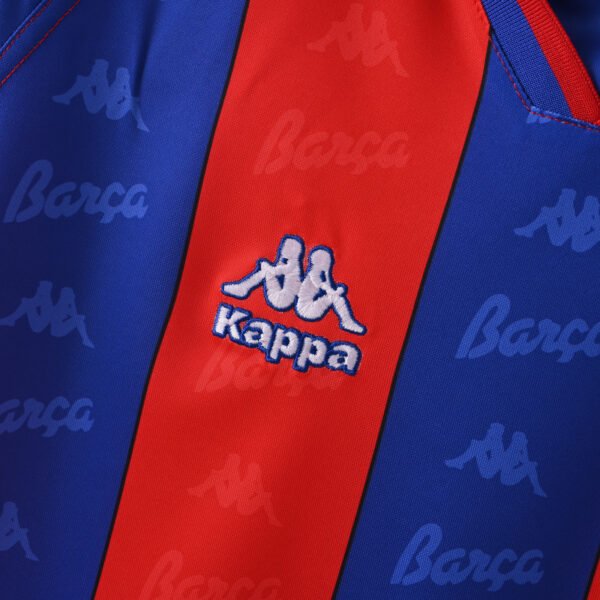 Camisa Rêtro Barcelona Home Versão Torcedor 1995/1996/1997 Kappa - Imagem 3